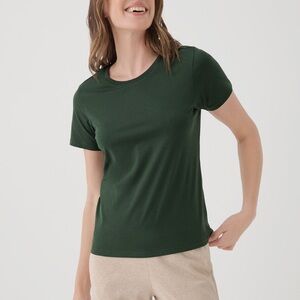 Pact Women's Mountain View Softspun Crew Neck Tee XS